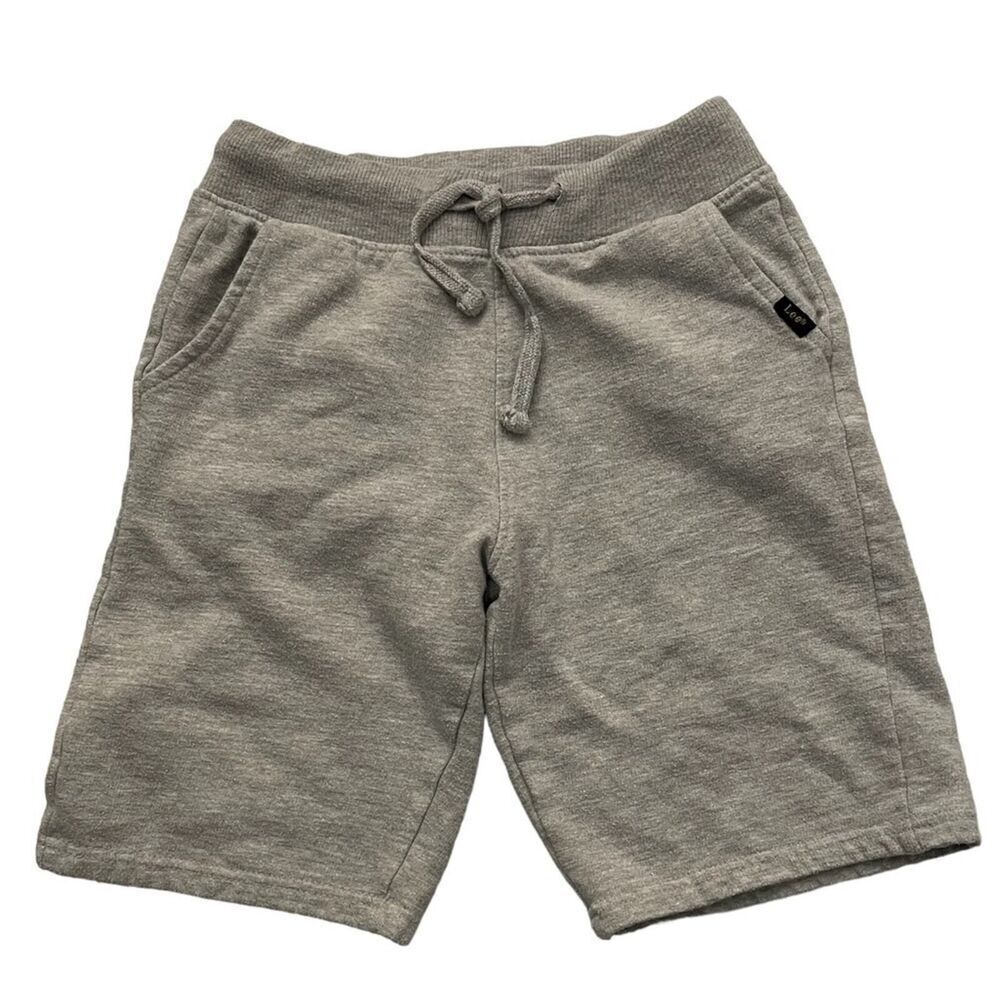 Lee Boy’s Gray Fleece Shorts Size 14-16 Large​​